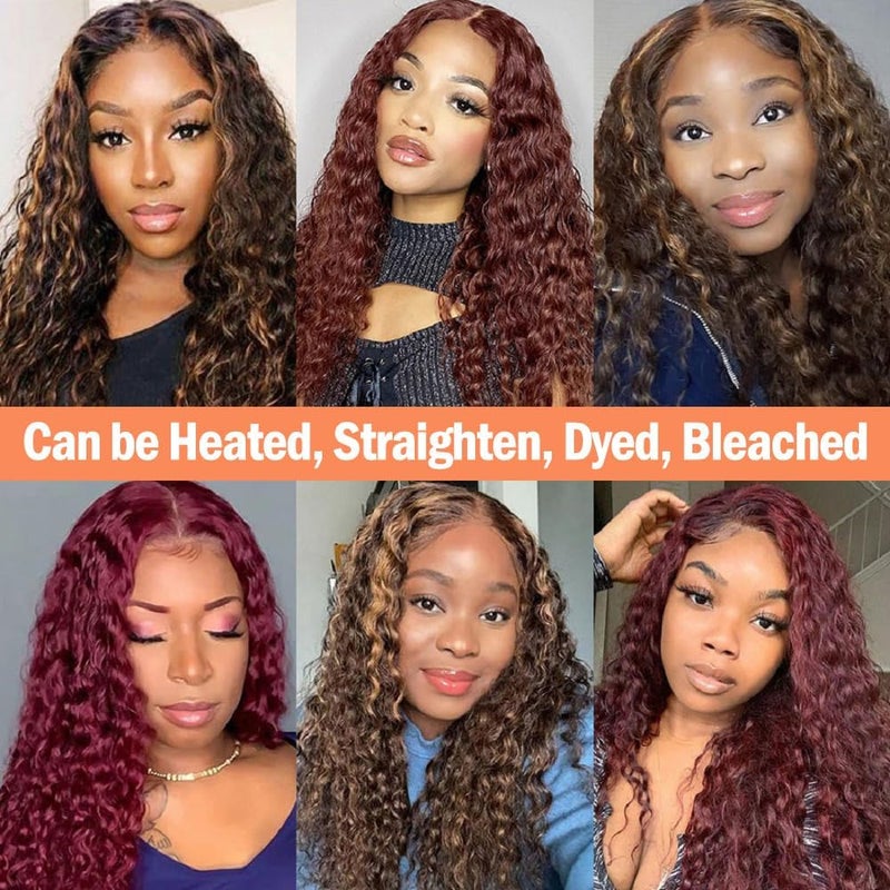 Misoun Human Hair Bundles Deep Wave Brazilian Bundles 16 18 20inch 12A 100% Unprocessed Virgin Deep Wave Quick Weave Bundles Raw Human Hair 3 Bundles Deals Natural Black - Image 4